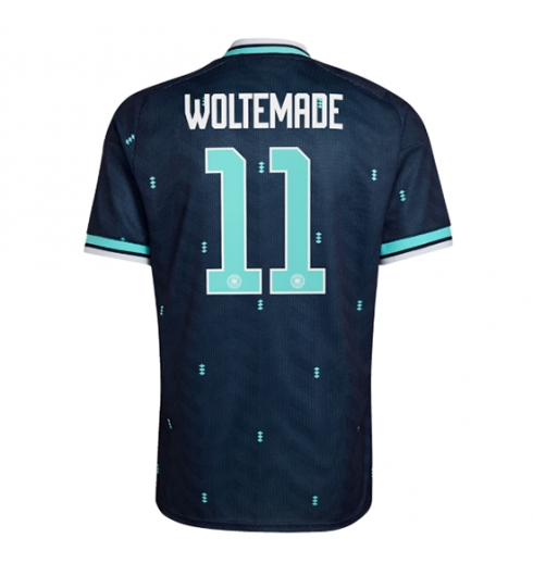 Tyskland Nick Woltemade #11 Replika Bortedrakt VM 2026 Kortermet Tyskland Nick Woltemade #11 Replika Bortedrakt VM 2026 Kortermet