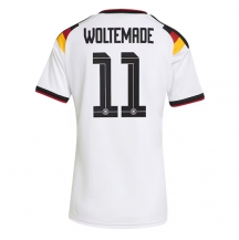 Tyskland Nick Woltemade #11 Replika Hjemmedrakt Dame VM 2026 Kortermet