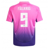 Tyskland Niclas Fullkrug #9 Replika Bortedrakt EM 2024 Kortermet