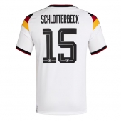 Tyskland Nico Schlotterbeck #15 Replika Hjemmedrakt VM 2026 Kortermet