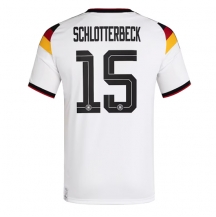 Tyskland Nico Schlotterbeck #15 Replika Hjemmedrakt VM 2026 Kortermet