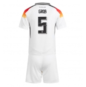 Tyskland Pascal Gross #5 Replika Hjemmedrakt Barn EM 2024 Kortermet (+ bukser)