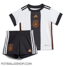 Tyskland Replika Hjemmedrakt Barn VM 2022 Kortermet (+ bukser)