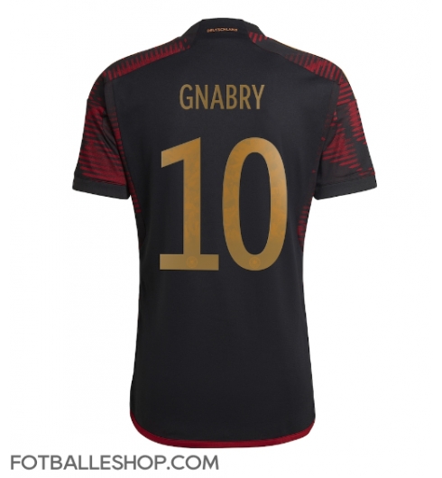Tyskland Serge Gnabry #10 Replika Bortedrakt VM 2022 Kortermet