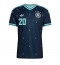 Tyskland Serge Gnabry #20 Replika Bortedrakt VM 2026 Kortermet Tyskland Serge Gnabry #20 Replika Bortedrakt VM 2026 Kortermet