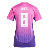 Tyskland Toni Kroos #8 Replika Bortedrakt Dame EM 2024 Kortermet