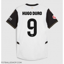 Valencia Hugo Duro #9 Replika Hjemmedrakt 2024-25 Kortermet