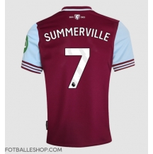 West Ham United Crysencio Summerville #7 Replika Hjemmedrakt 2024-25 Kortermet