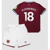 West Ham United Mateus Fernandes #18 Replika Hjemmedrakt Barn 2025-26 Kortermet (+ bukser)
