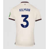 West Ham United Max Kilman #3 Replika Bortedrakt 2025-26 Kortermet