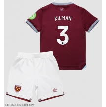 West Ham United Max Kilman #3 Replika Hjemmedrakt Barn 2025-26 Kortermet (+ bukser)