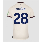 West Ham United Tomas Soucek #28 Replika Bortedrakt 2025-26 Kortermet
