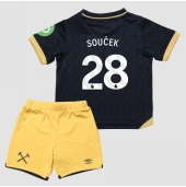 West Ham United Tomas Soucek #28 Replika Tredjedrakt Barn 2025-26 Kortermet (+ bukser)