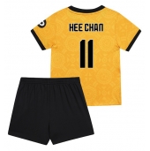 Wolves Hee-chan Hwang #11 Replika Hjemmedrakt Barn 2025-26 Kortermet (+ bukser)