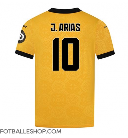 Wolves Jhon Arias #10 Replika Hjemmedrakt 2025-26 Kortermet Wolves Jhon Arias #10 Replika Hjemmedrakt 2025-26 Kortermet