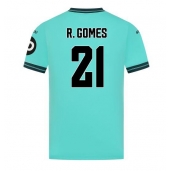 Wolves Rodrigo Gomes #21 Replika Bortedrakt 2025-26 Kortermet