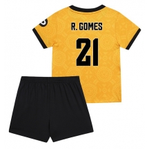 Wolves Rodrigo Gomes #21 Replika Hjemmedrakt Barn 2025-26 Kortermet (+ bukser)