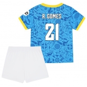 Wolves Rodrigo Gomes #21 Replika Tredjedrakt Barn 2025-26 Kortermet (+ bukser)