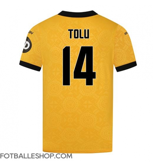 Wolves Tolu Arokodare #14 Replika Hjemmedrakt 2025-26 Kortermet Wolves Tolu Arokodare #14 Replika Hjemmedrakt 2025-26 Kortermet