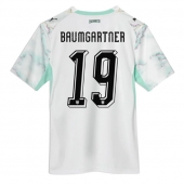Østerrike Christoph Baumgartner #19 Replika Bortedrakt VM 2026 Kortermet