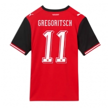 Østerrike Michael Gregoritsch #11 Replika Hjemmedrakt VM 2026 Kortermet